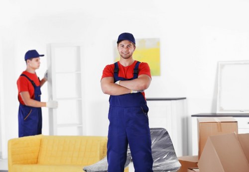 Removal team helping with a local move in Noak Hill