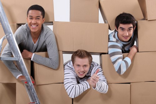 Business relocation support for a Noak Hill customer