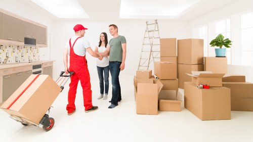 Service issue report related to a move or delivery