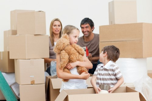 Removal van service supporting a flat or house move in Noak Hill